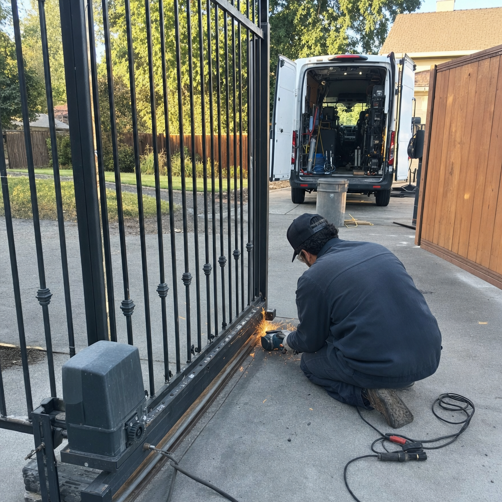 Gate Repair job in Sacramento — photo 1